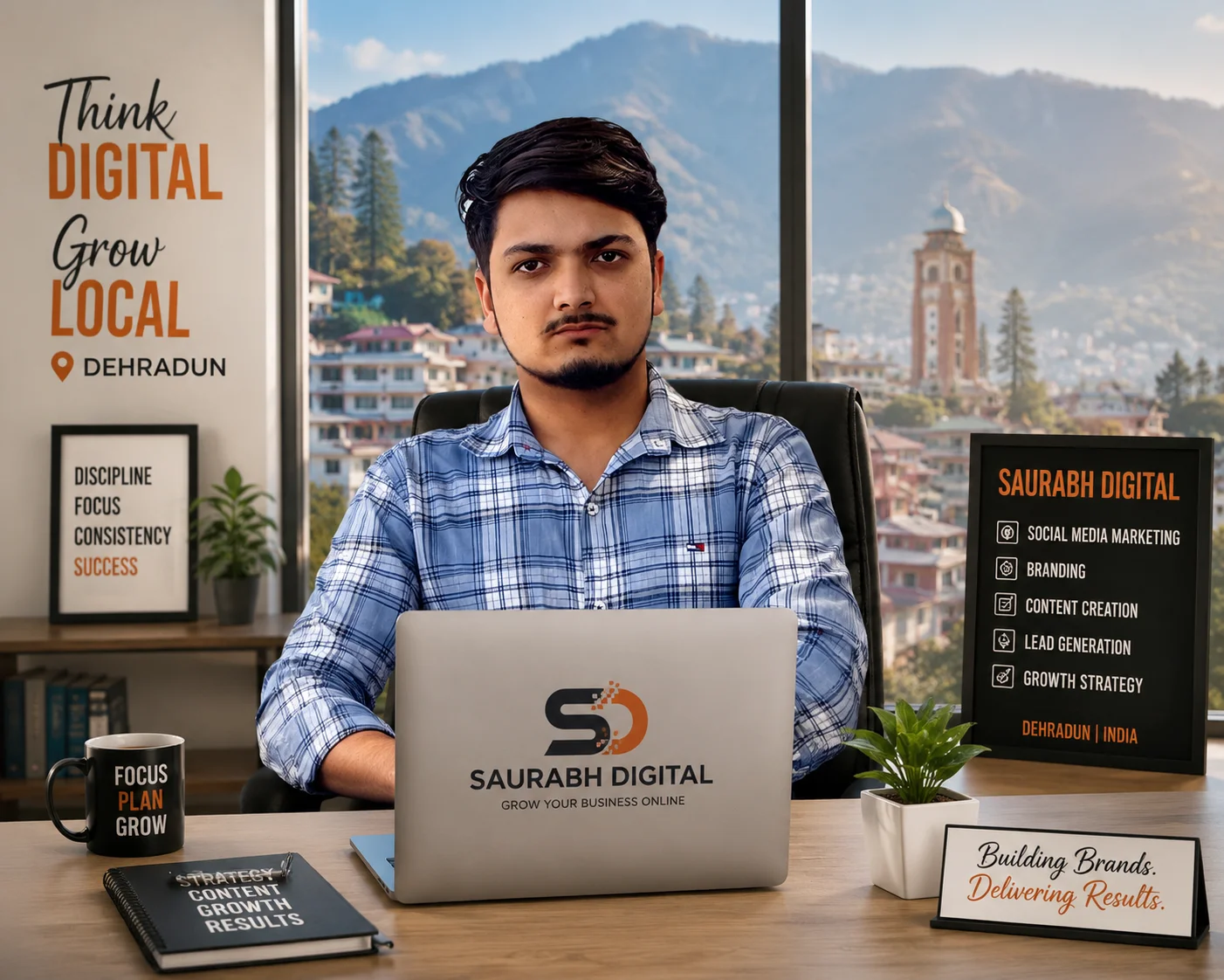Digital marketing agency helping businesses grow with SEO, website development, and online marketing services in Dehradun